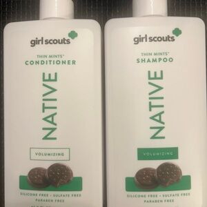 Native Girl Scouts Thin Mints Shampoo & Conditioner Set - White and Green